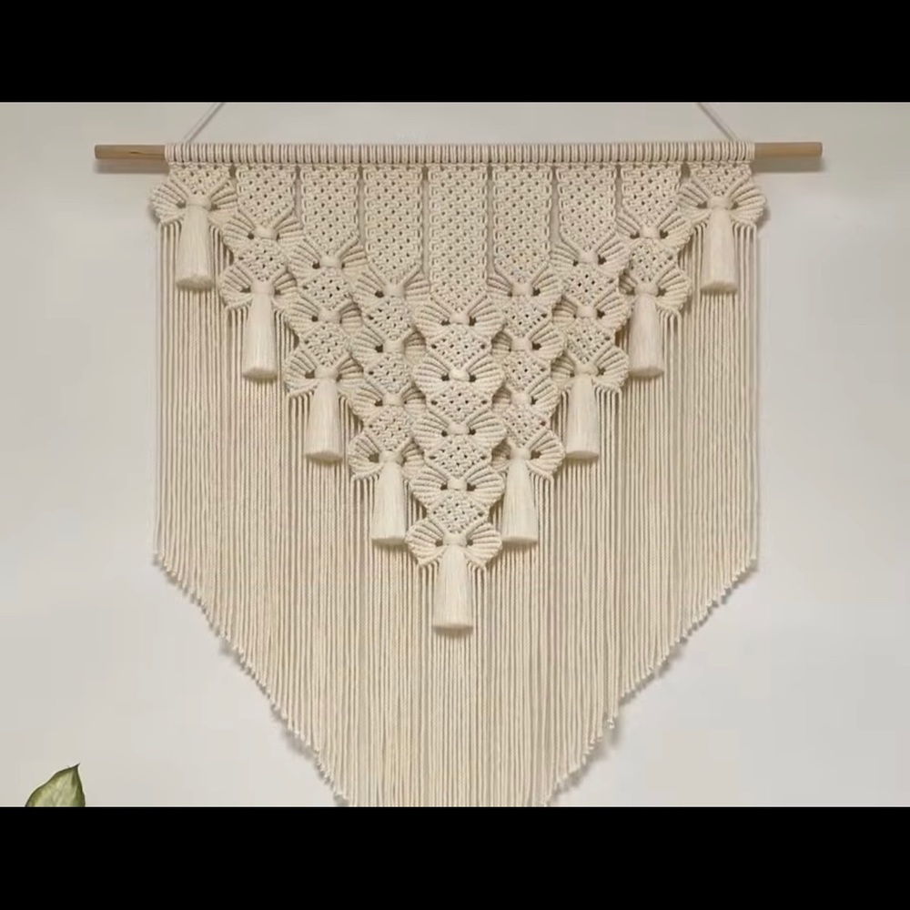 macrame wall hanging